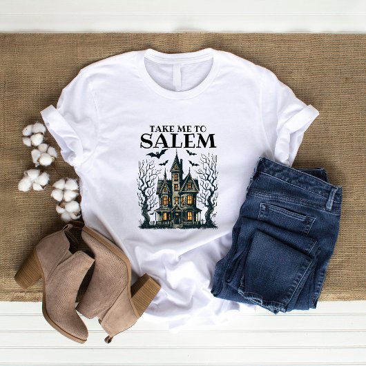 Schattige Take Me To Salem Halloween Tshirt