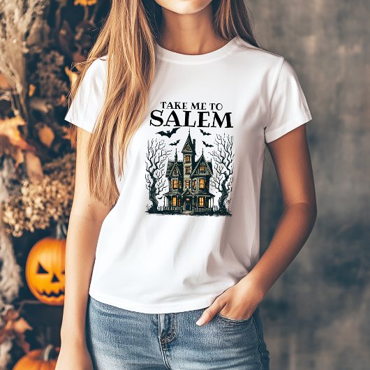 Schattige Take Me To Salem Halloween Tshirt