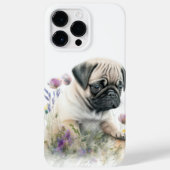 SCHATTIGE TAN- EN ZWARTE PUG-PUPPY Case-Mate iPhone CASE (Achterkant)