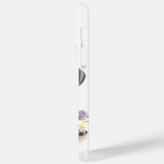 SCHATTIGE TAN- EN ZWARTE PUG-PUPPY Case-Mate iPhone CASE (Achterkant / Links)