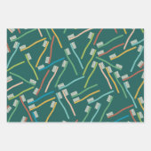 Schattige tandarts inpakpapier (Voorkant 2)