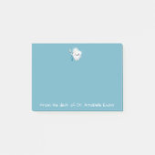 Schattige Tandarts Personaliseer Post-it® Notes (Voorkant)
