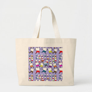Schattige tandheelkundige Canvas tas