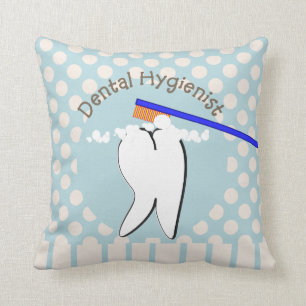 Schattige tandheelkundige Tooth Pillow 20X20" Kussen