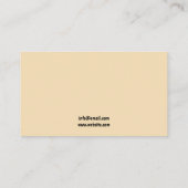  Schattige tandkarakter Kinder tandarts Afsprakenkaartje (Achterkant)