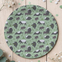Schattige Tapir Familie, Bos Geboortethema