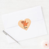 Schattige Taurus Dragon ontwerp zodiac sticker (Envelop)