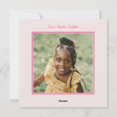 Schattige Tea-rrific Klasfoto Valentijnsdag Feestdagenkaart (Achterkant)