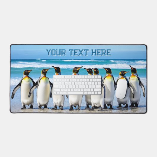 Schattige Team Penguin Funny Animal Bureaumat (Keyboard & Muis)
