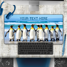 Schattige Team Penguin Funny Animal Bureaumat