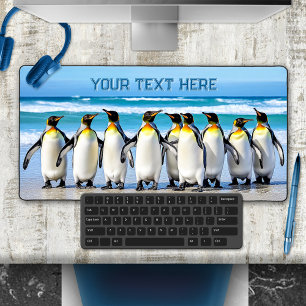 Schattige Team Penguin Funny Animal Bureaumat