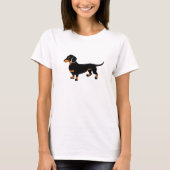 Schattige teckel - Doxie Dog T-shirt (Voorkant)