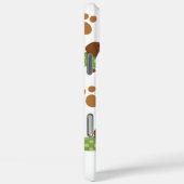 Schattige Teckel iPhone 16 Pro max hoesje (Achterkant / Rechts)