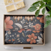 Schattige Teckel Levendige Bloemen Decoupage Tissuepapier (Geschenk)