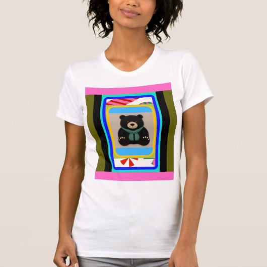Schattige Teddy 1 T-shirt (Voorkant)