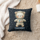 Schattige Teddy Bear Astronaut Kussen voor Baby Bo (Deken)