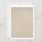 Schattige Teddy Bear Baby shower Invitation Kaart (Achterkant)