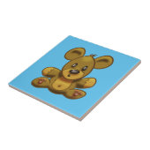 Schattige Teddy Bear Tegeltje (Zijkant)