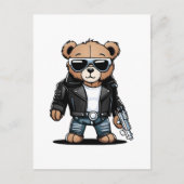 Schattige Teddy-memes Briefkaart (Voorkant)
