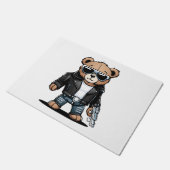 Schattige Teddy-memes Deurmat (Schuin)