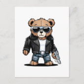 Schattige Teddy-memes Informatiekaartje (Voorkant)