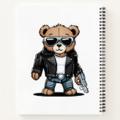 Schattige Teddy-memes Notitieboek (Achterkant)