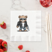 Schattige Teddy-memes Servet (Insitu)