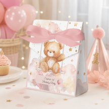 Schattige Teddybeer 1e Verjaardag