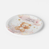 Schattige teddybeer 1e verjaardag - Custom Bord (Gekanteld)