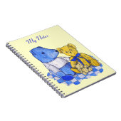 schattige teddybeer afbeelding notitieboek (Rechterzijde)