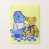 schattige teddybeer afbeelding voor kinderen legpuzzel (Verticaal)