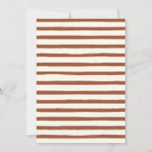 Schattige teddybeer Baby shower uitnodiging (Achterkant)