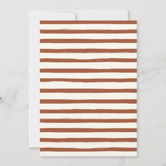 Schattige teddybeer Baby shower uitnodiging (Achterkant)