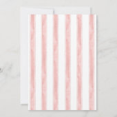 Schattige teddybeer Baby shower uitnodiging (Achterkant)