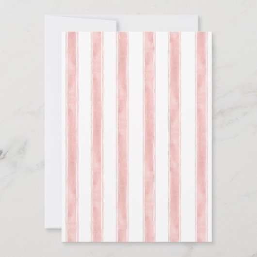 Schattige teddybeer Baby shower uitnodiging (Achterkant)