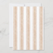 Schattige teddybeer Baby shower uitnodiging (Achterkant)