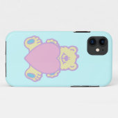 Schattige teddybeer-liefdeshart Case-Mate iPhone case (Achterkant (horizontaal))