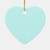 Schattige teddybeer-liefdeshart keramisch ornament (Achterkant)