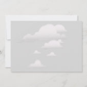 schattige teddybeer luiers "Wild One" Eerste Verja Kaart (Achterkant)