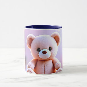 Schattige teddybeer mok
