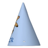 Schattige Teddybeer Speelgoed Blue Kind`s Verjaard Feesthoedjes (Rechts)