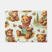  Schattige teddybeerpatroon Deurmat (Voorkant)