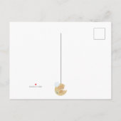 Schattige teeddy Bear Baby Birth Stats Aankondigingskaart (Achterkant)