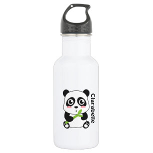 Schattige Tekenfilm Baby Panda Waterfles