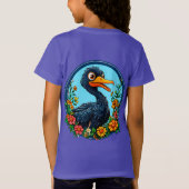 Schattige tekenfilm eend t-shirt (Achterkant)