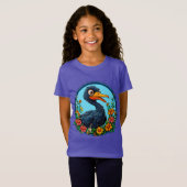Schattige tekenfilm eend t-shirt (Voorkant volledig)