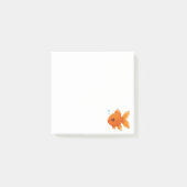Schattige Tekenfilm Goudvis Post-it® Notes (Voorkant)