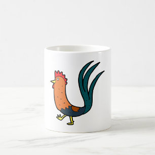 Schattige Tekenfilmhaan Koffiemok