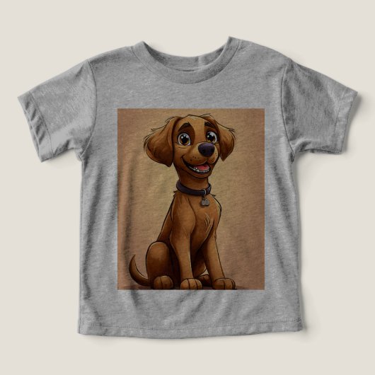 Schattige tekenfilmhond (Design voorkant)