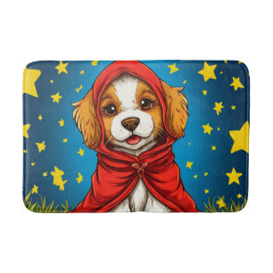 Schattige tekenfilmhond badmat